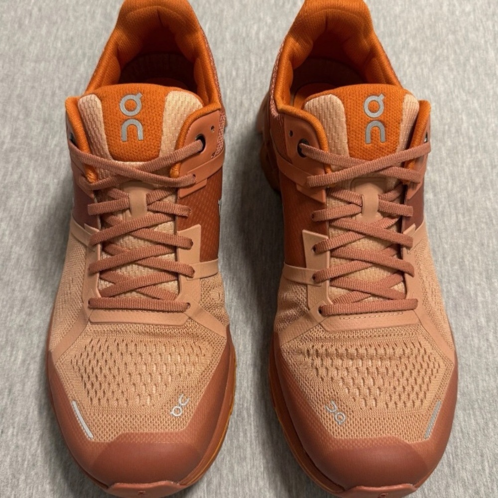 On Running Women's Orange/Tan Athletic Shoes